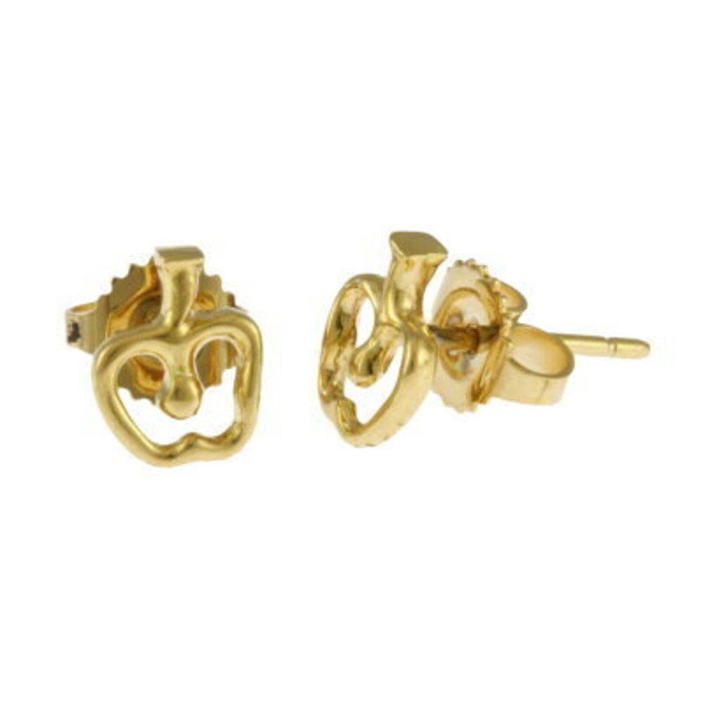 Tiffany Apple Earrings Gold Co